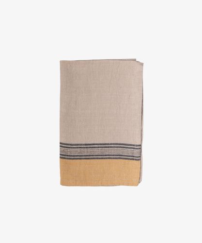Woven Ribbon Curry Teatowel