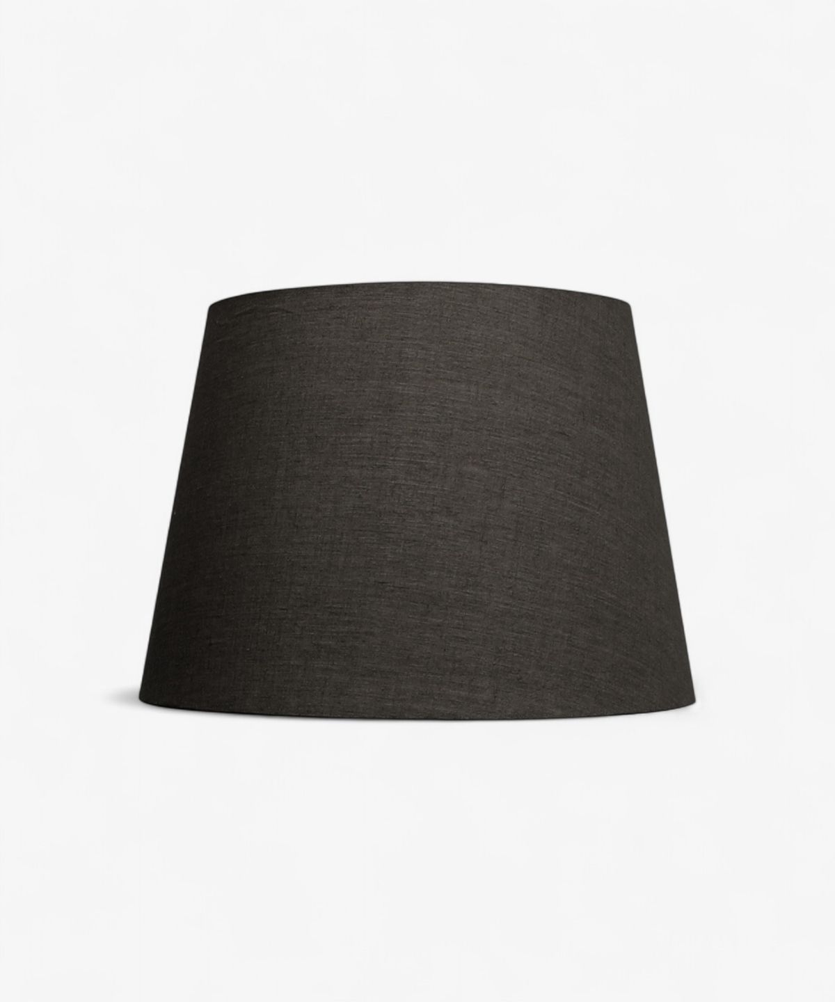 Tapered Drum Linen Shade Black 50cm