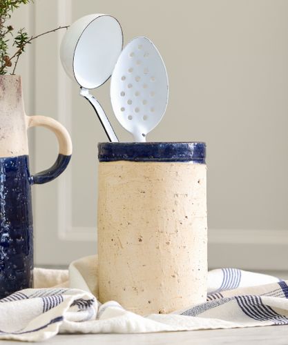 Monte Terracotta Pot Dark Blue