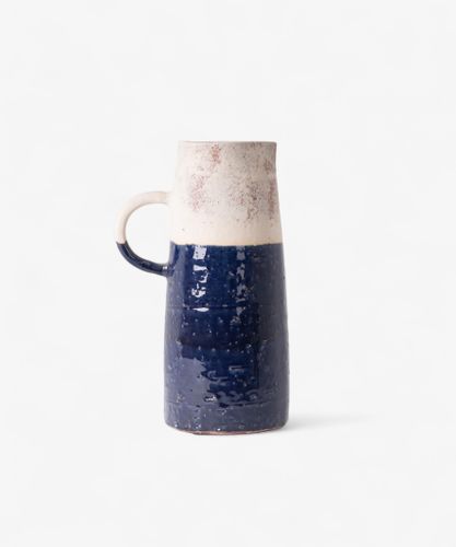 Monte Terracotta Jug Dark Blue
