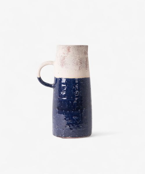 Monte Terracotta Jug Dark Blue