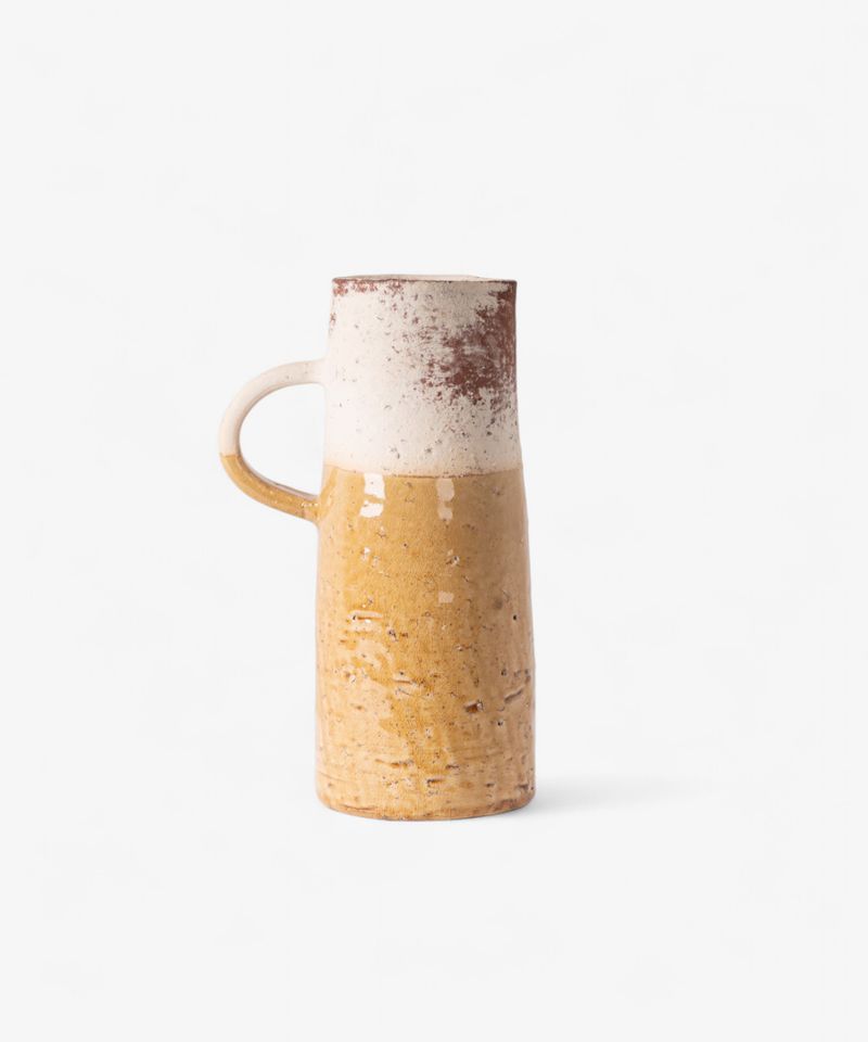 Monte Terracotta Jug Mustard