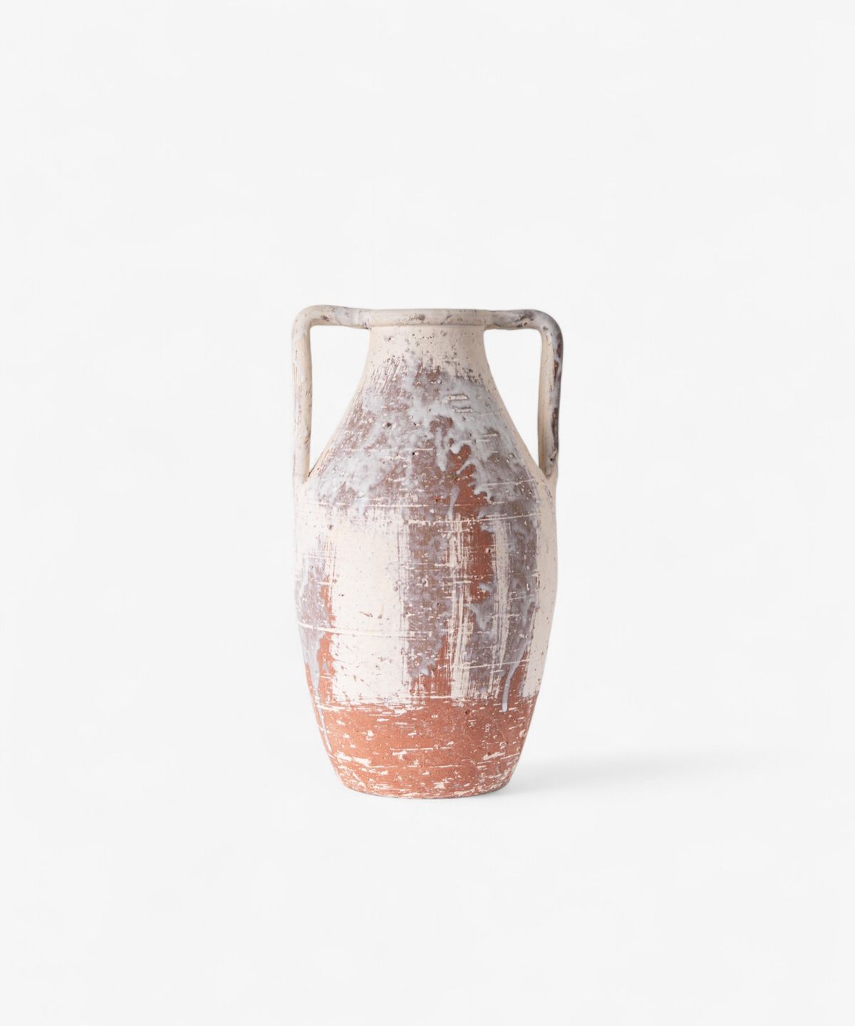 Glacier Terracotta Urn Short