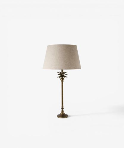 Palmtree Lampbase Dark Brass
