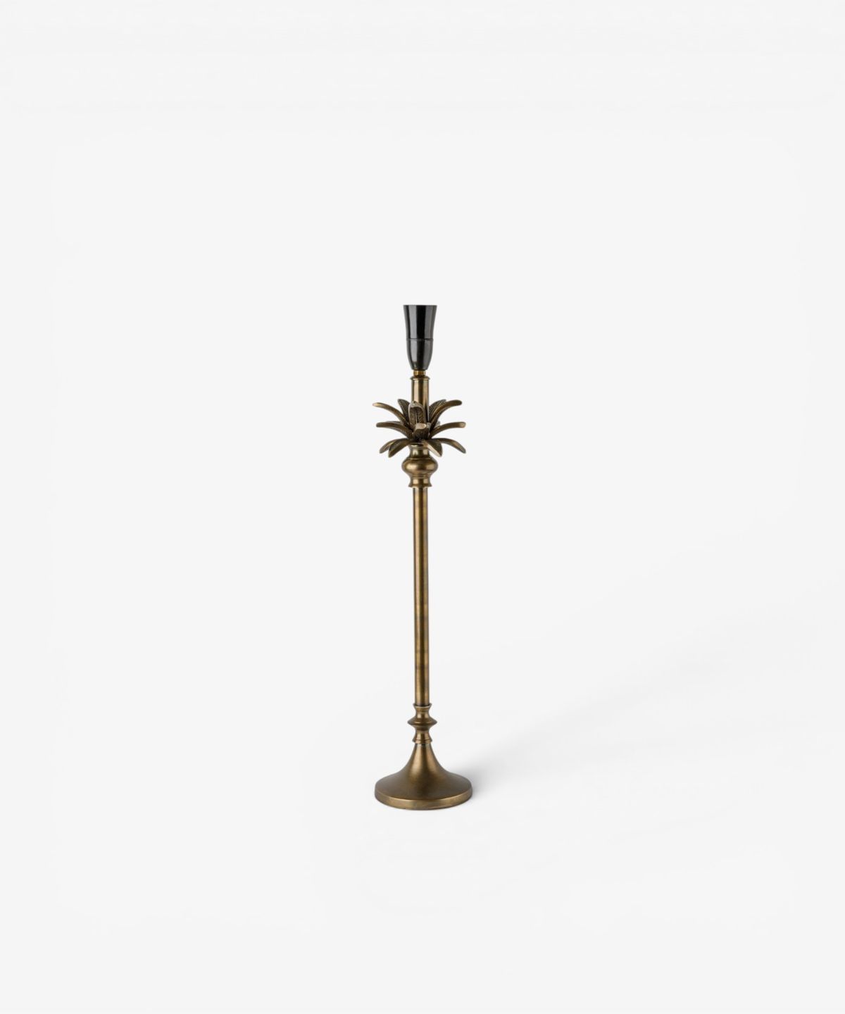 Palmtree Lampbase Dark Brass