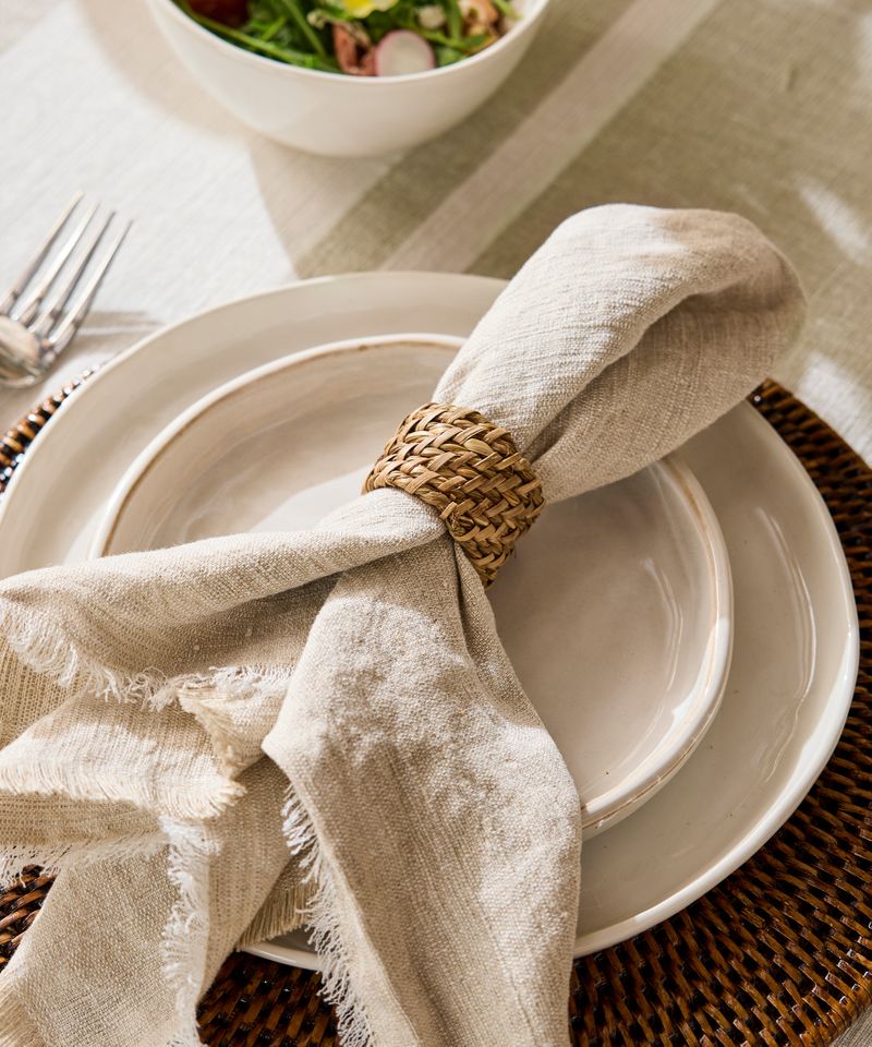 Woven Napkin Ring (4PC)