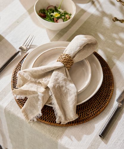 Linen Napkin Stone