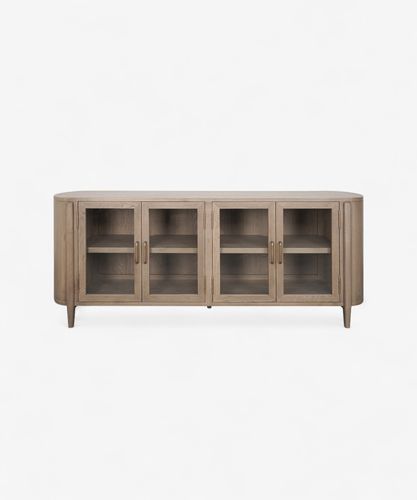 Finley 4 Door Sideboard Natural