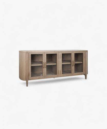 Finley 4 Door Sideboard Natural