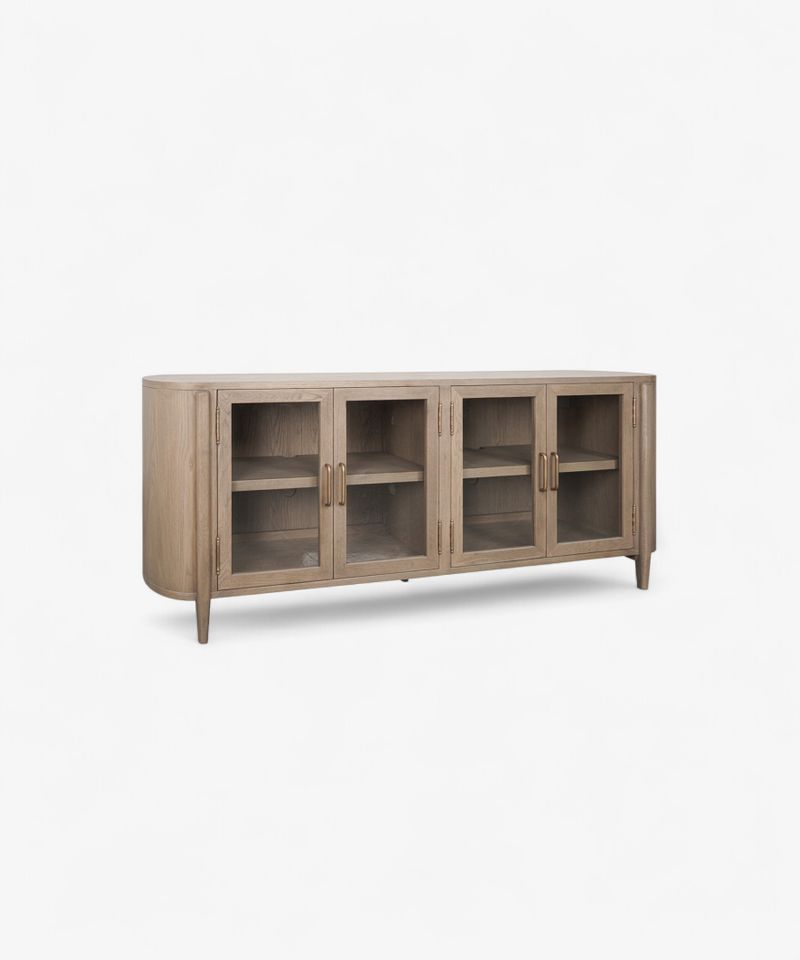 Finley 4 Door Sideboard Natural