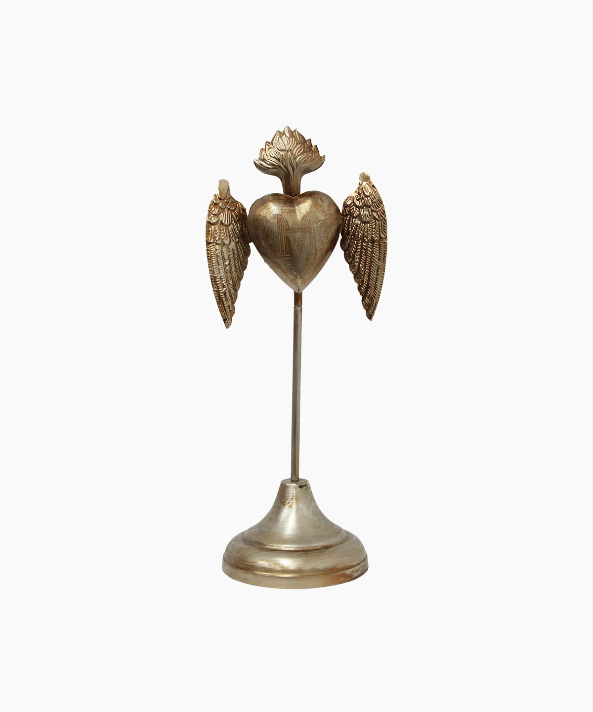 Milagro Heart With Wing Décor