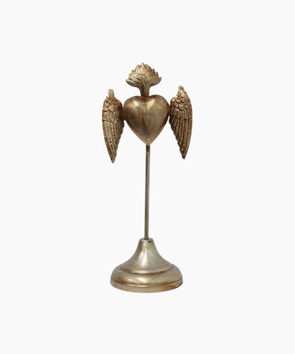 Milagro Heart With Wing Décor