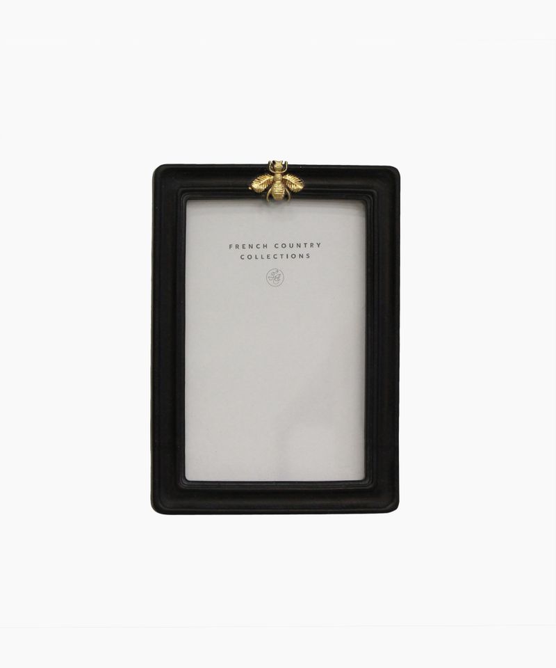 Bee Black Photo Frame 5x7"