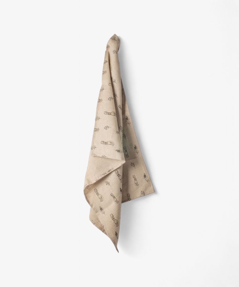 Harold Petite Linen Tea Towel