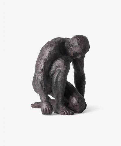 Migual Crouching Sculpture