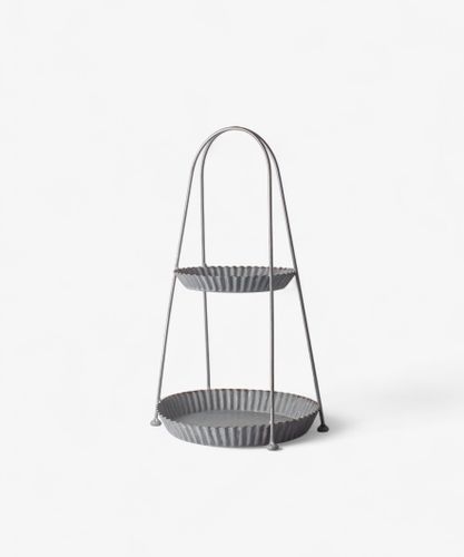 Ripple Mini 2 Tier Sweets Tray