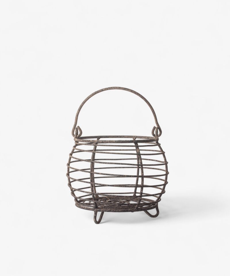 Wire Round Egg Basket