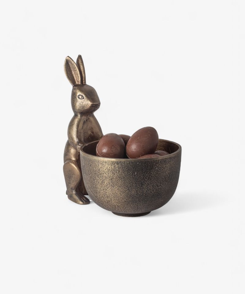 Rabbit Sweets Bowl Sitting