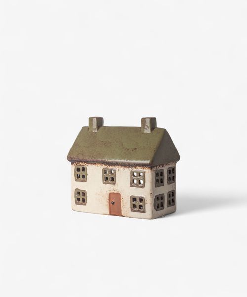 Alsace Cottage Tea Light Olive Green