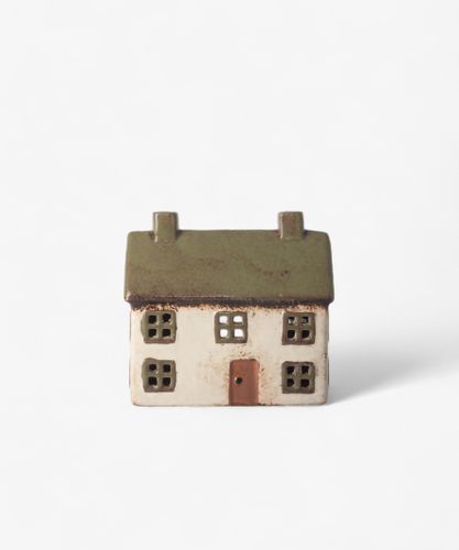 Alsace Cottage Tea Light Olive Green