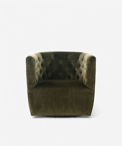 Ellis Swivel Chair Olive