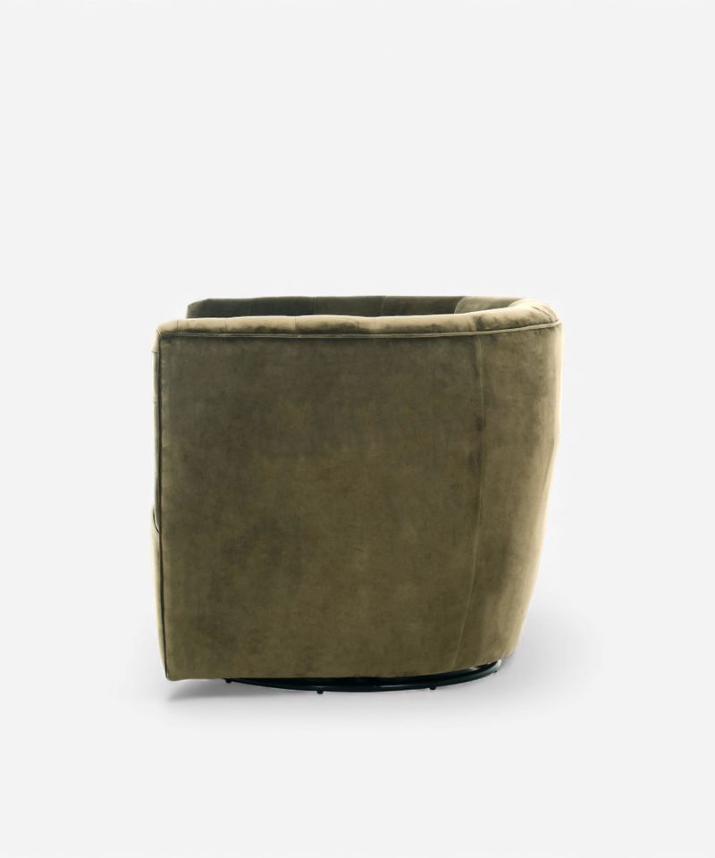 Ellis Swivel Chair Olive