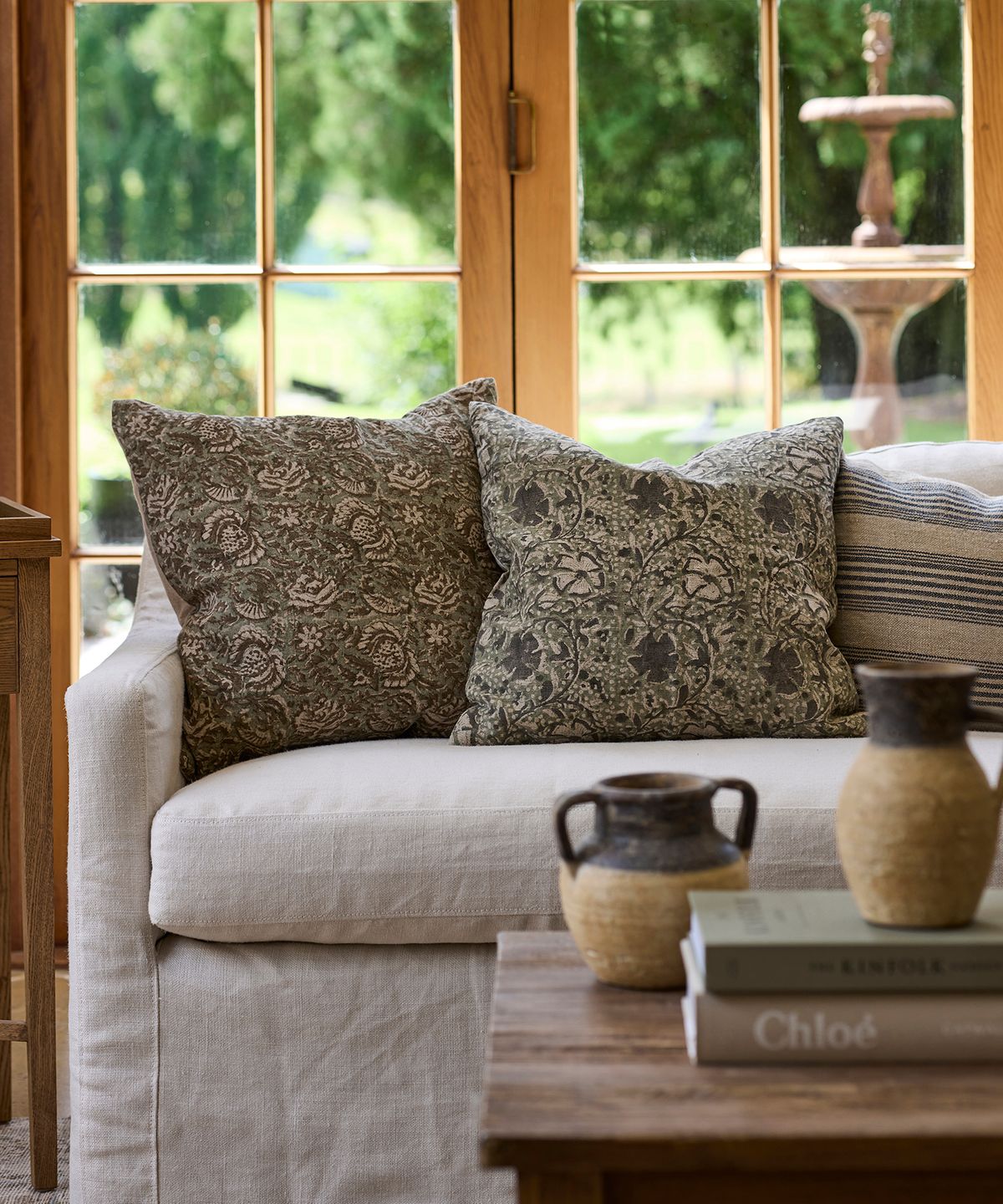 Luda Floral Cushion Cover | French Country Collections