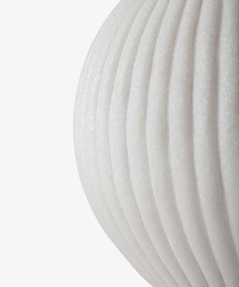 Ribbed Sphere Light Up Large