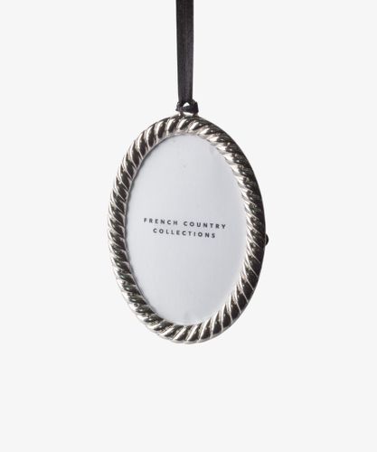 Oval Rope Design Hanging Photo Frame