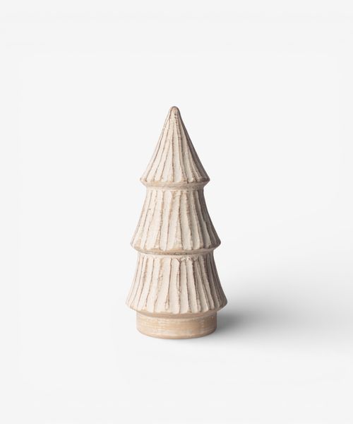 Form Stone Tree Fluted Matte 28cmH