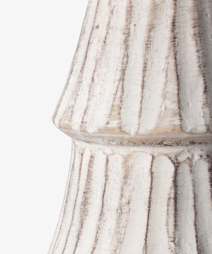 Form Stone Tree Fluted Matte 28cmH
