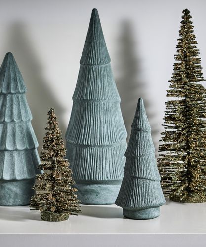 Form Evergreen Tree Ridged 49cmH