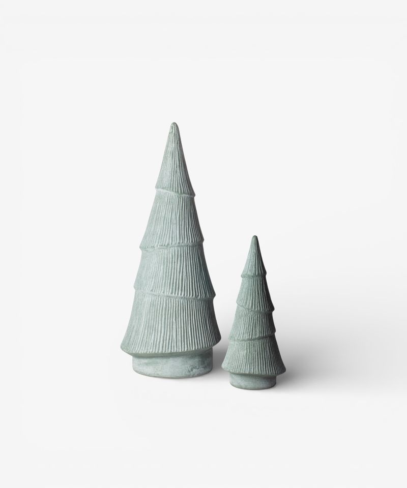 Form Evergreen Tree Ridged 49cmH