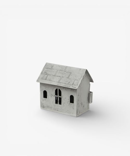 Tealight House Zinc Small