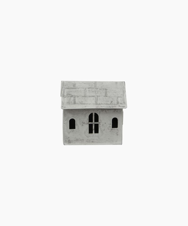 Tealight House Zinc Small