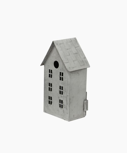 Tealight House Zinc Tall