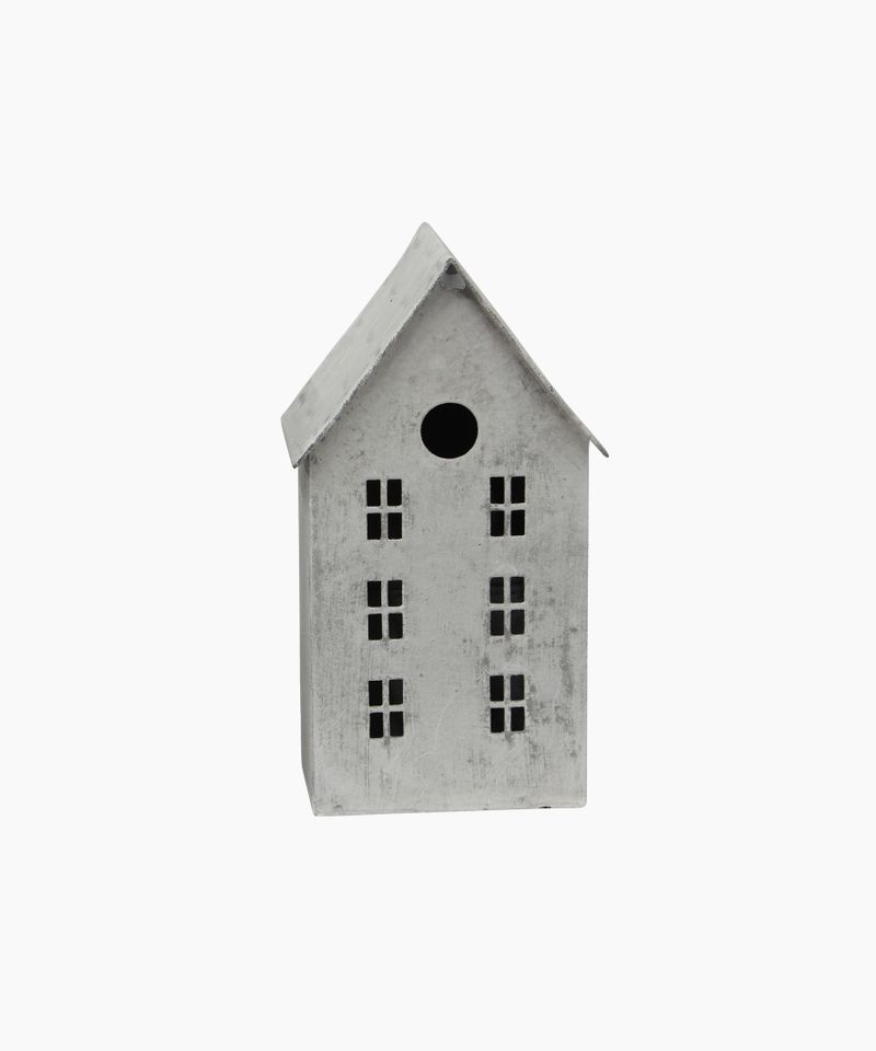 Tealight House Zinc Tall