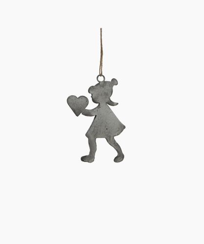 Hanging Girl Ash Grey