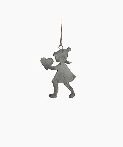Hanging Girl Ash Grey