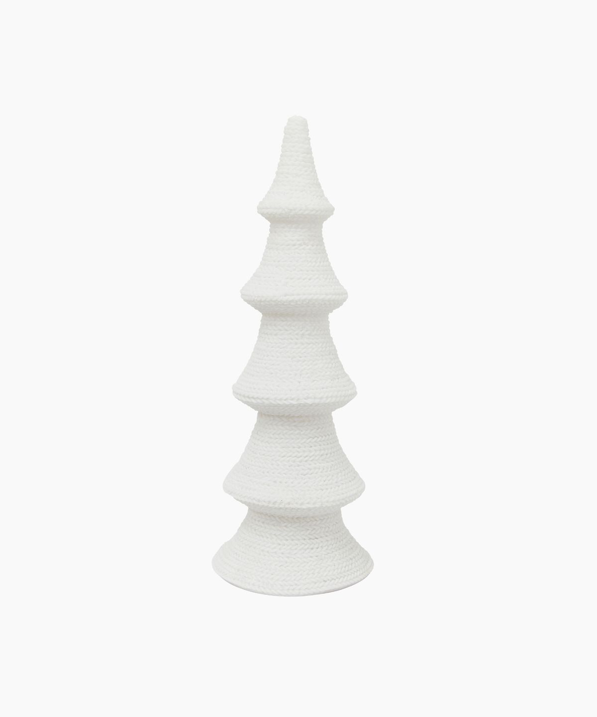 Woven Cone Tree Light Up Large