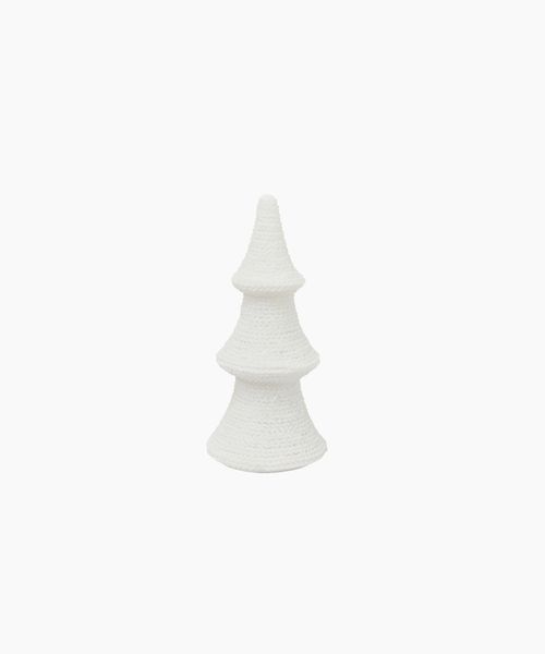 Woven Cone Tree Light Up Small