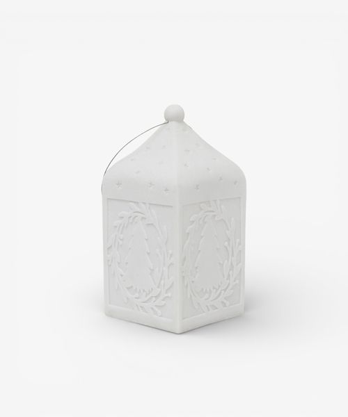 Lantern with Tree Light Up Large