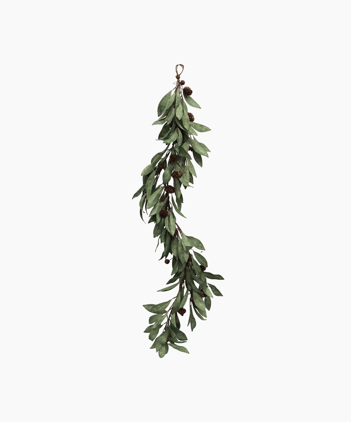 Eucalyptus & Brown Berry Wood Swag Small