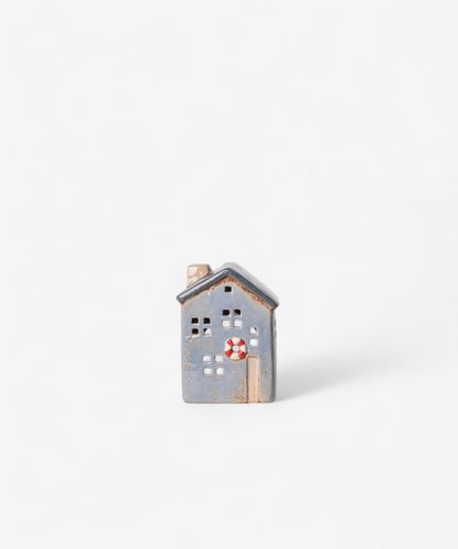 Saint Malo Tea Light House with Buoy Small