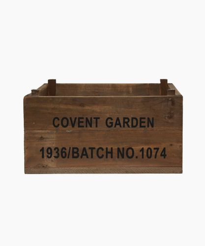 Covent Garden Wooden Crate Large