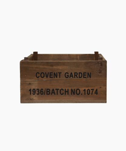 Covent Garden Wooden Crate Medium