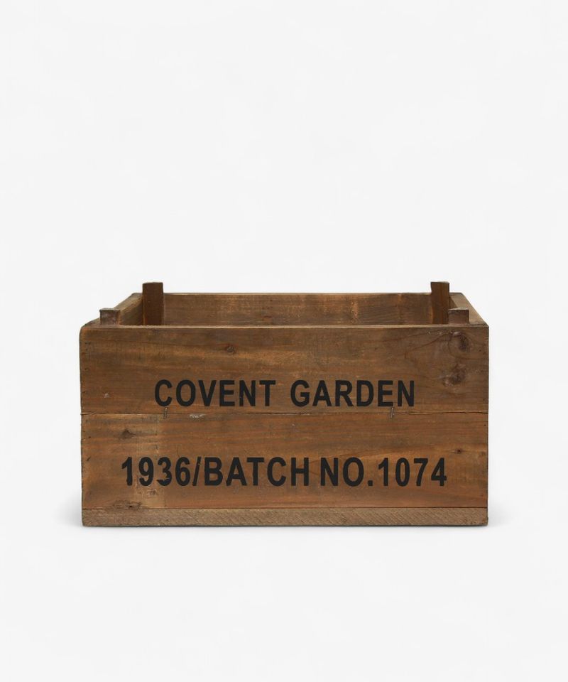 Covent Garden Wooden Crate Medium