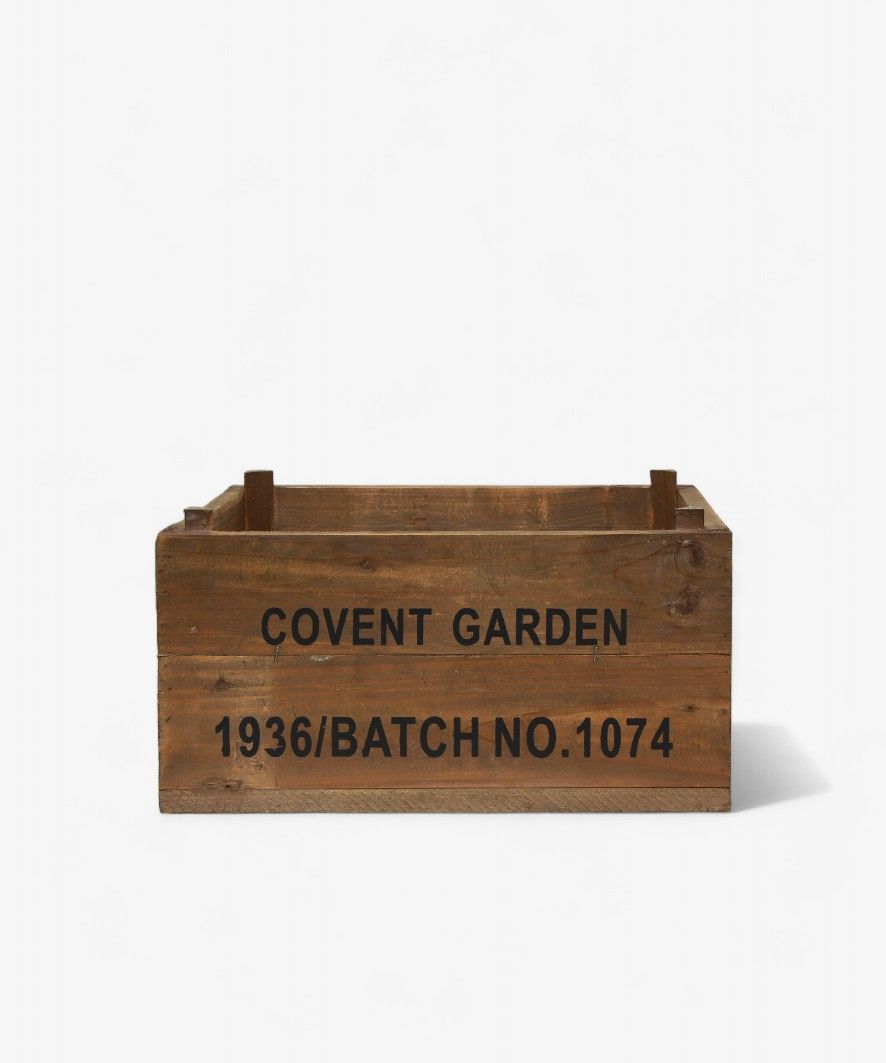 Covent Garden Wooden Crate Small