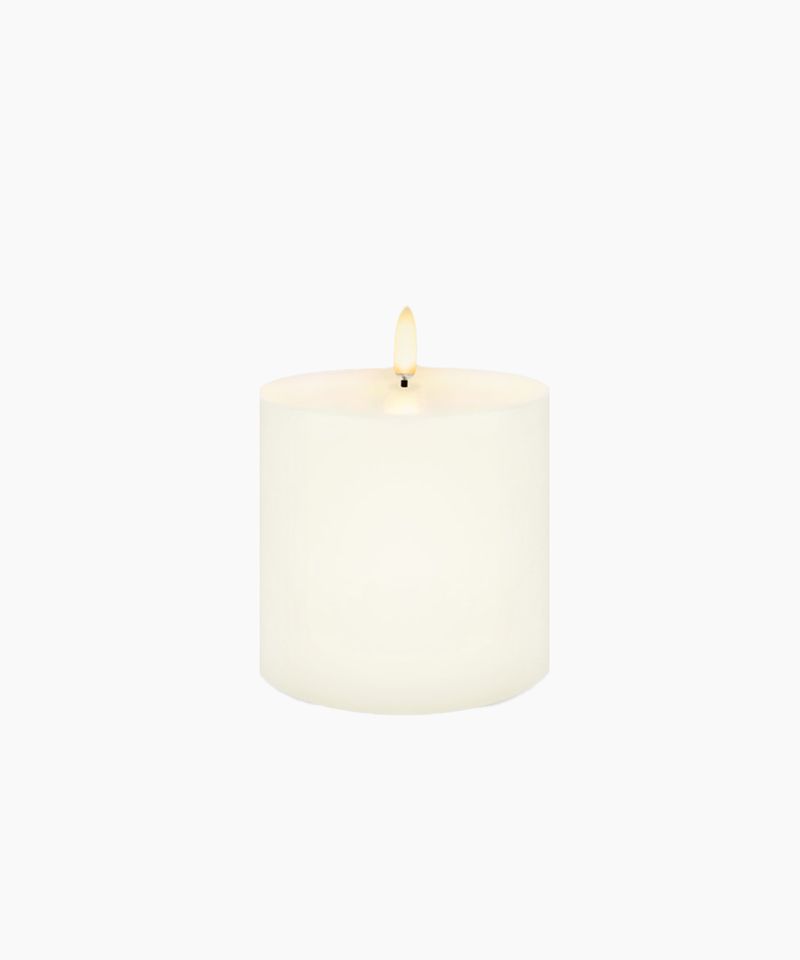 LED Classic Ivory Candle 10.1x10.1CM