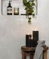 LED Classic Matte Black Candle 7.8x20.3CM